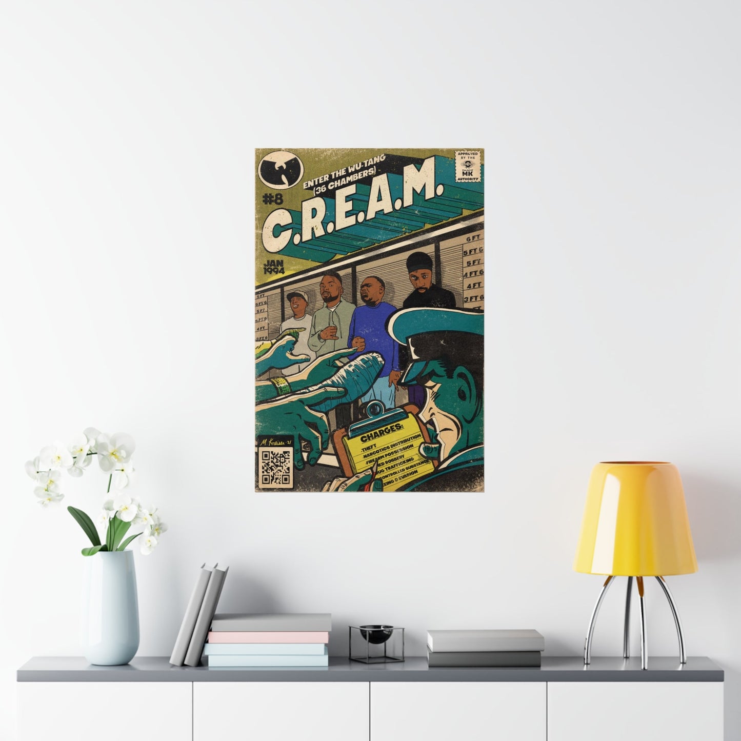 C.R.E.A.M - Vertical Matte Poster