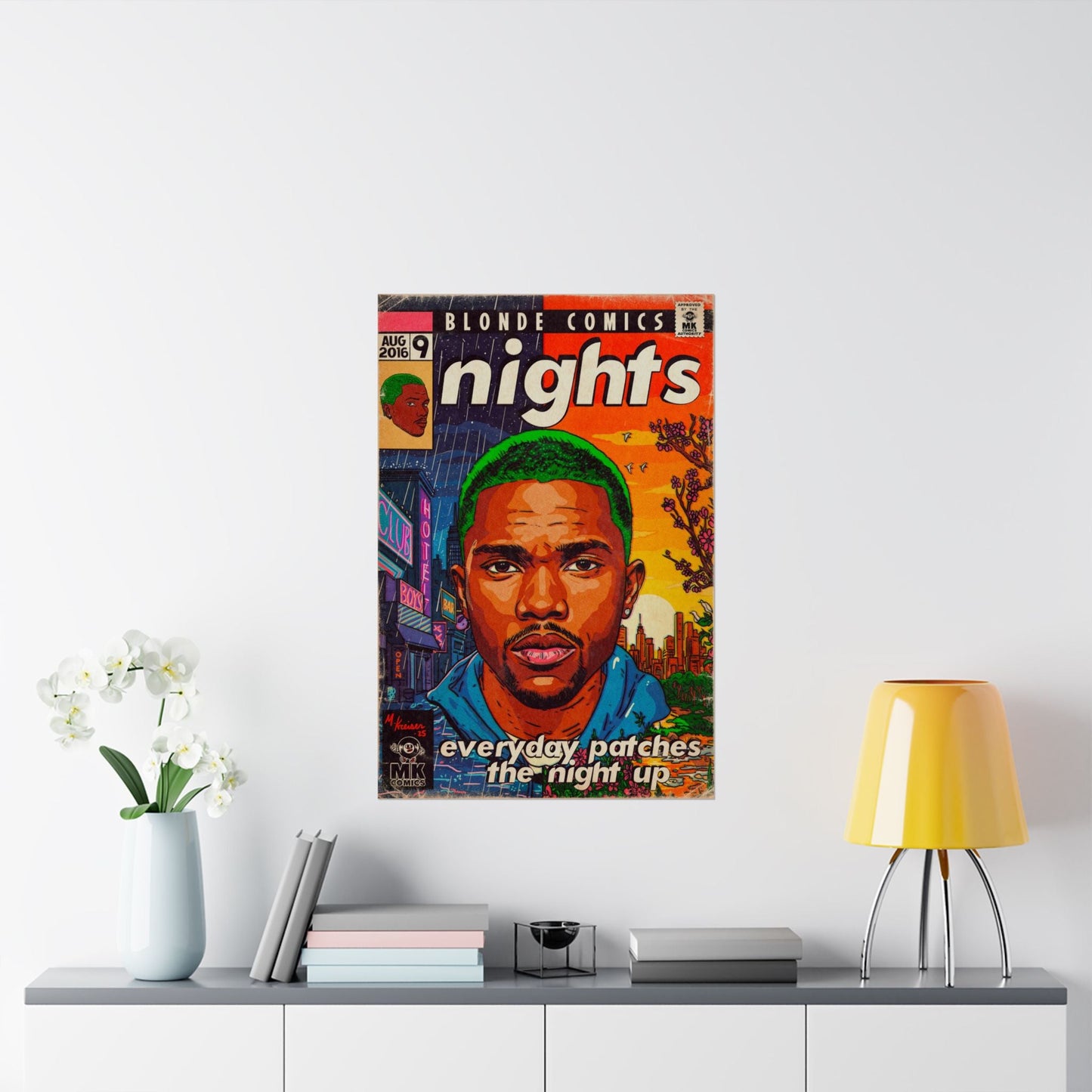 Nights - Matte Vertical Posters