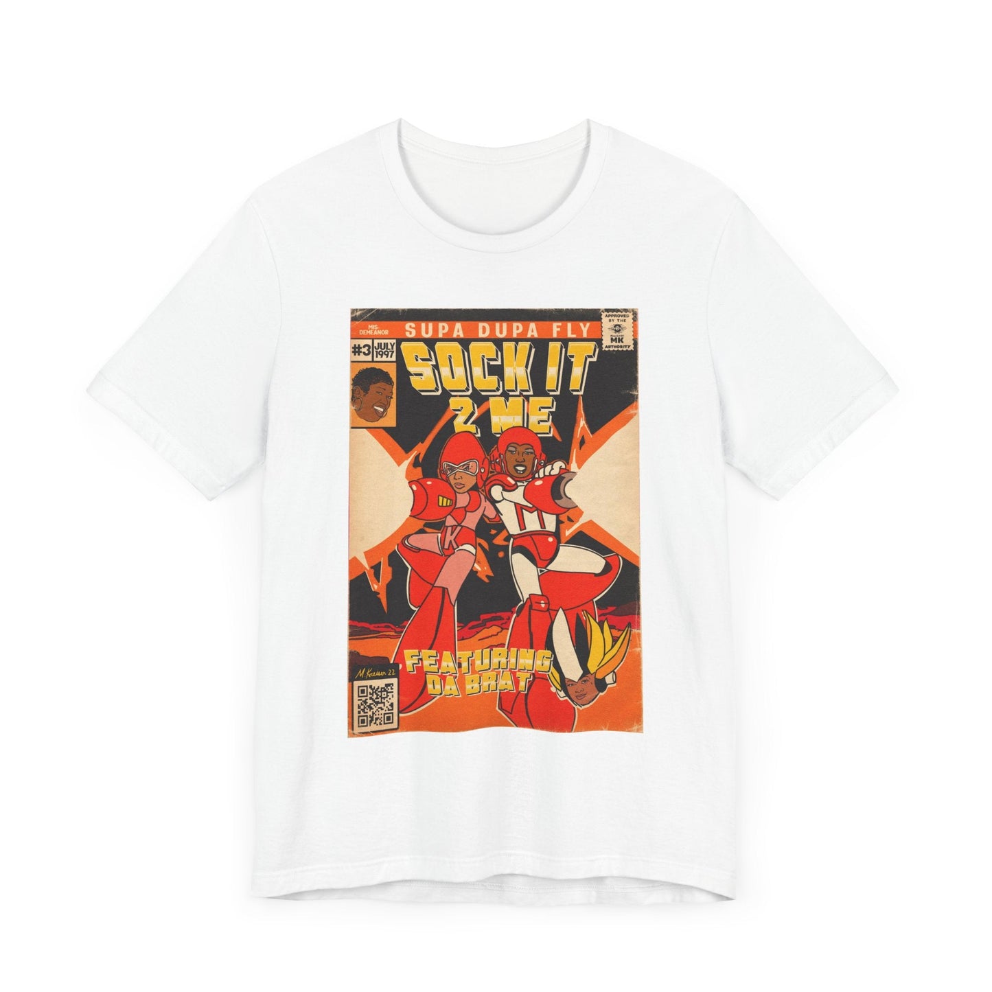 Missy Elliot, Da Brat, & Lil Kim - Sock It To Me - Unisex Jersey Short Sleeve Tee