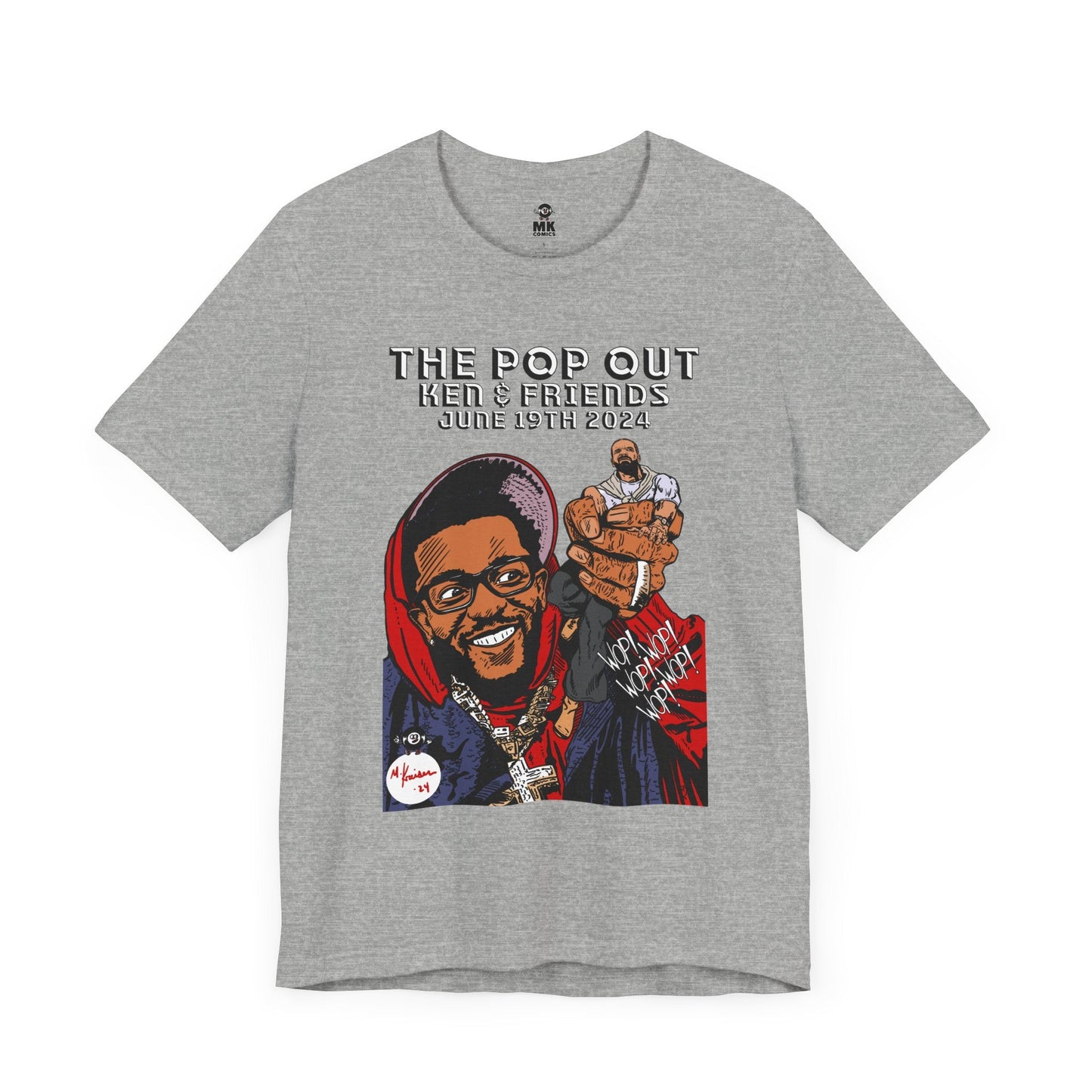 Kendrick Lamar - The Pop Out - Unisex Jersey Short Sleeve Tee