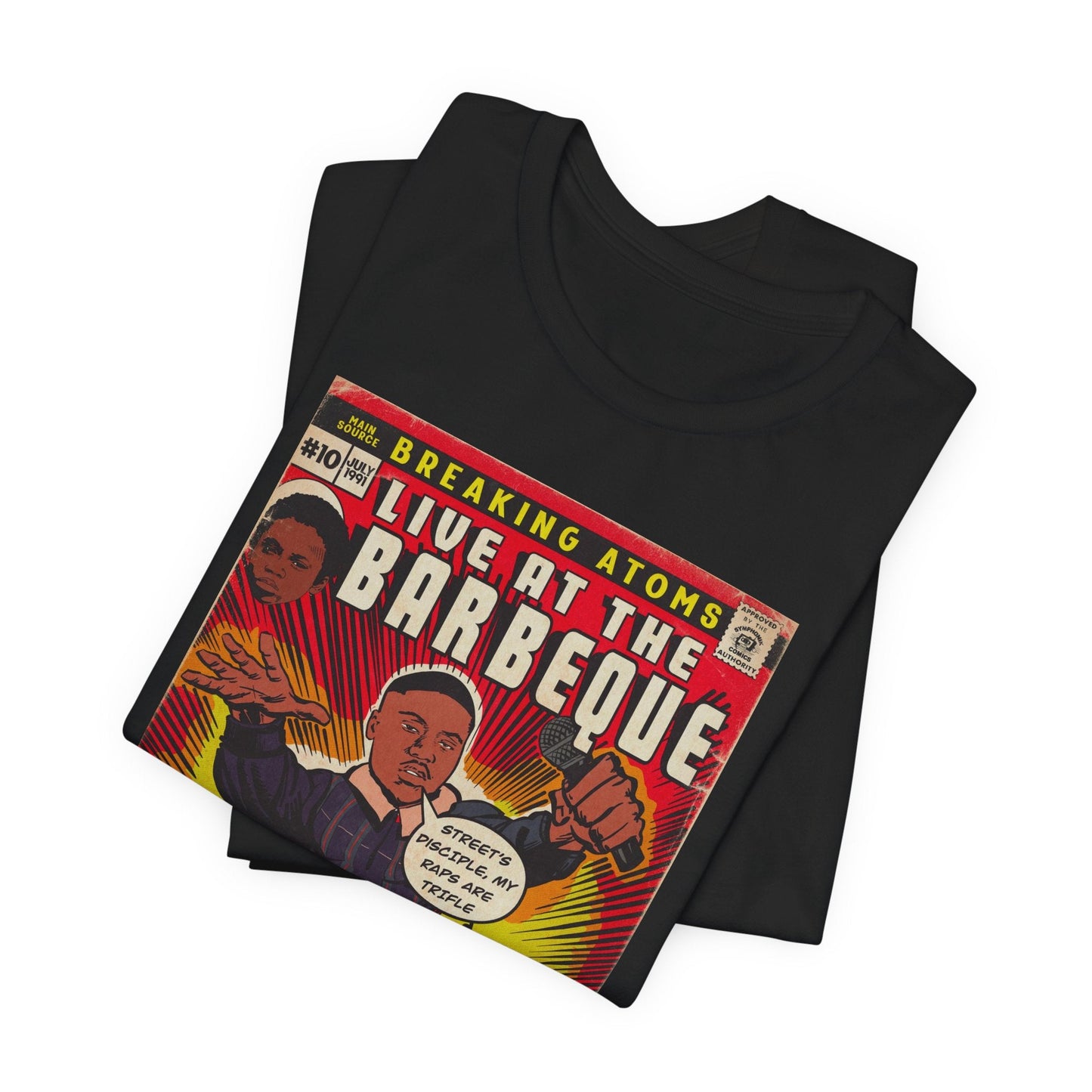 Main Source & Nas - Live at the Barbeque - Unisex Jersey Short Sleeve Tee
