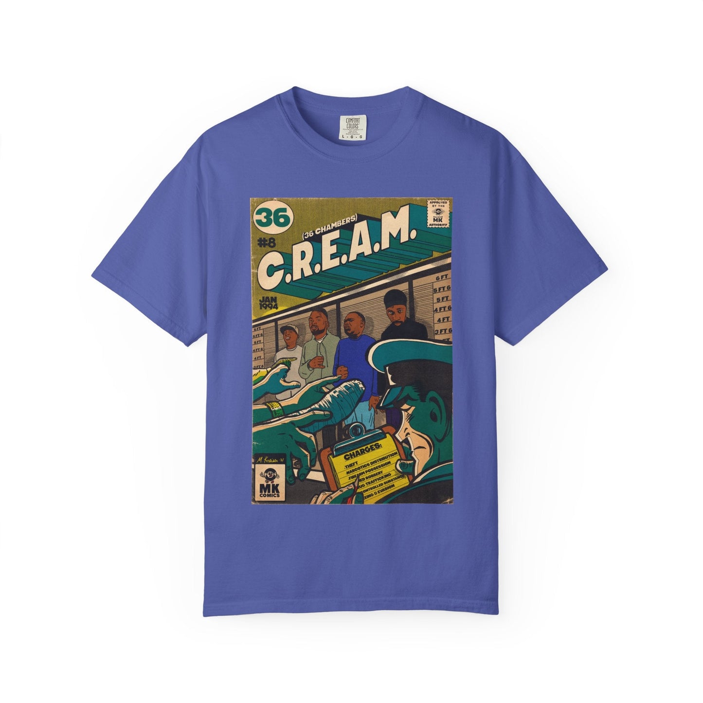 C.R.E.A.M - Unisex Comfort Colors T-shirt