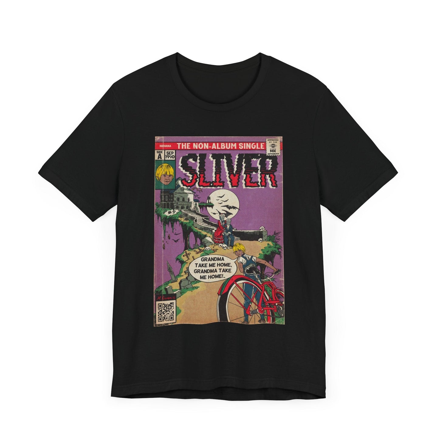 Nirvana - Sliver - Unisex Jersey Short Sleeve Tee