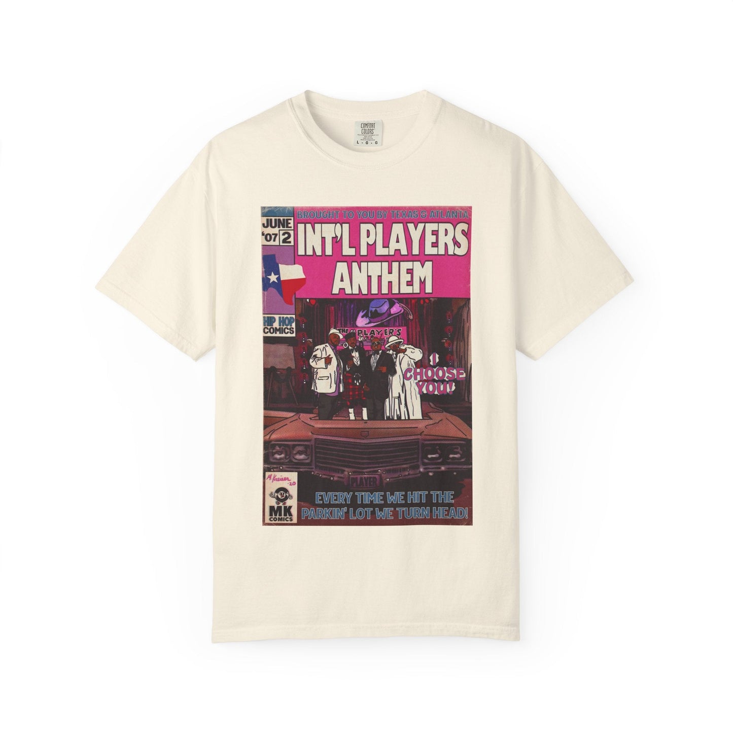 Int’l Players Anthem - Unisex Comfort Colors T-shirt