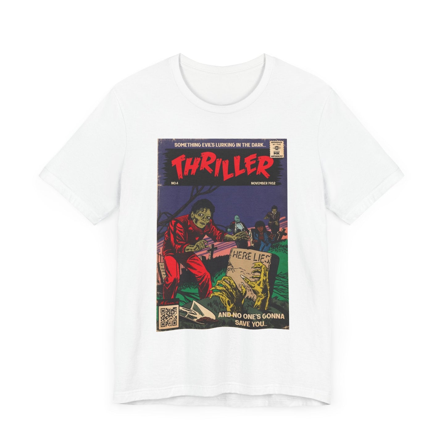 Michael Jackson - Thriller - Unisex Jersey Short Sleeve Tee