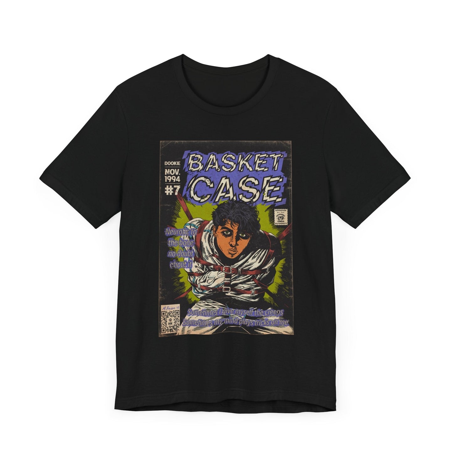 Green Day - Basket Case - Unisex Jersey Short Sleeve Tee