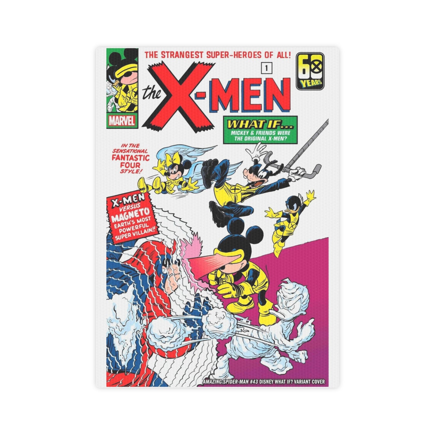 Disney What If X-Men Canvas