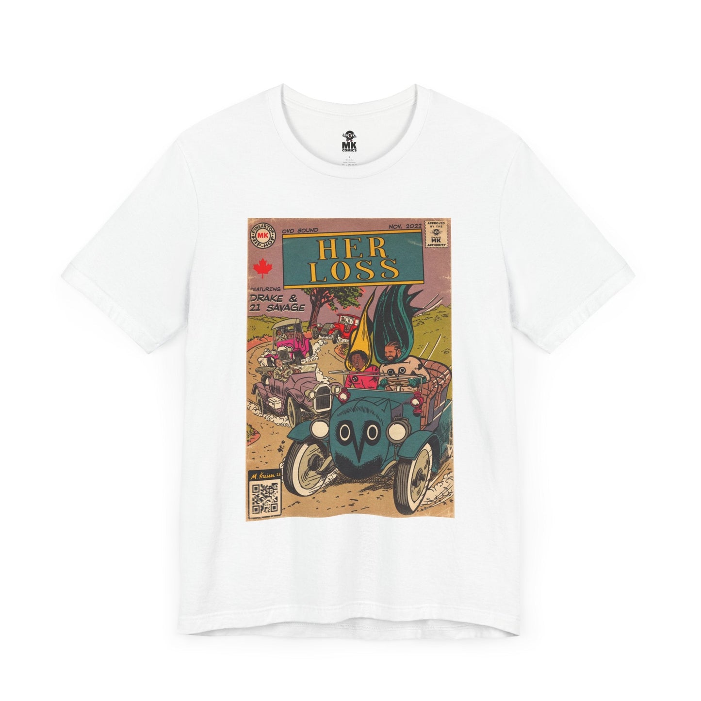 Drake & 21 Savage- Her Loss -  Unisex Jersey Short Sleeve Tee