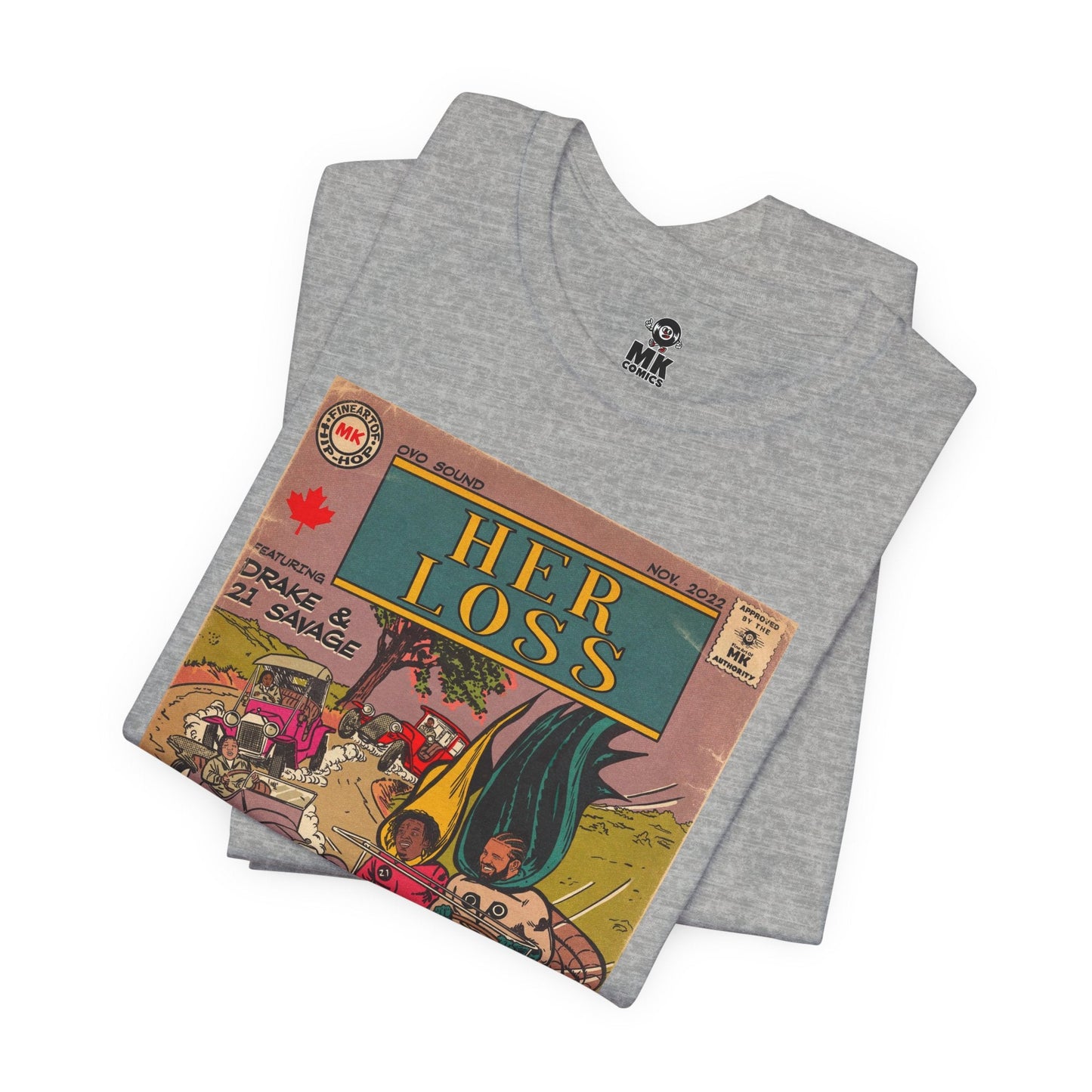 Drake & 21 Savage- Her Loss -  Unisex Jersey Short Sleeve Tee