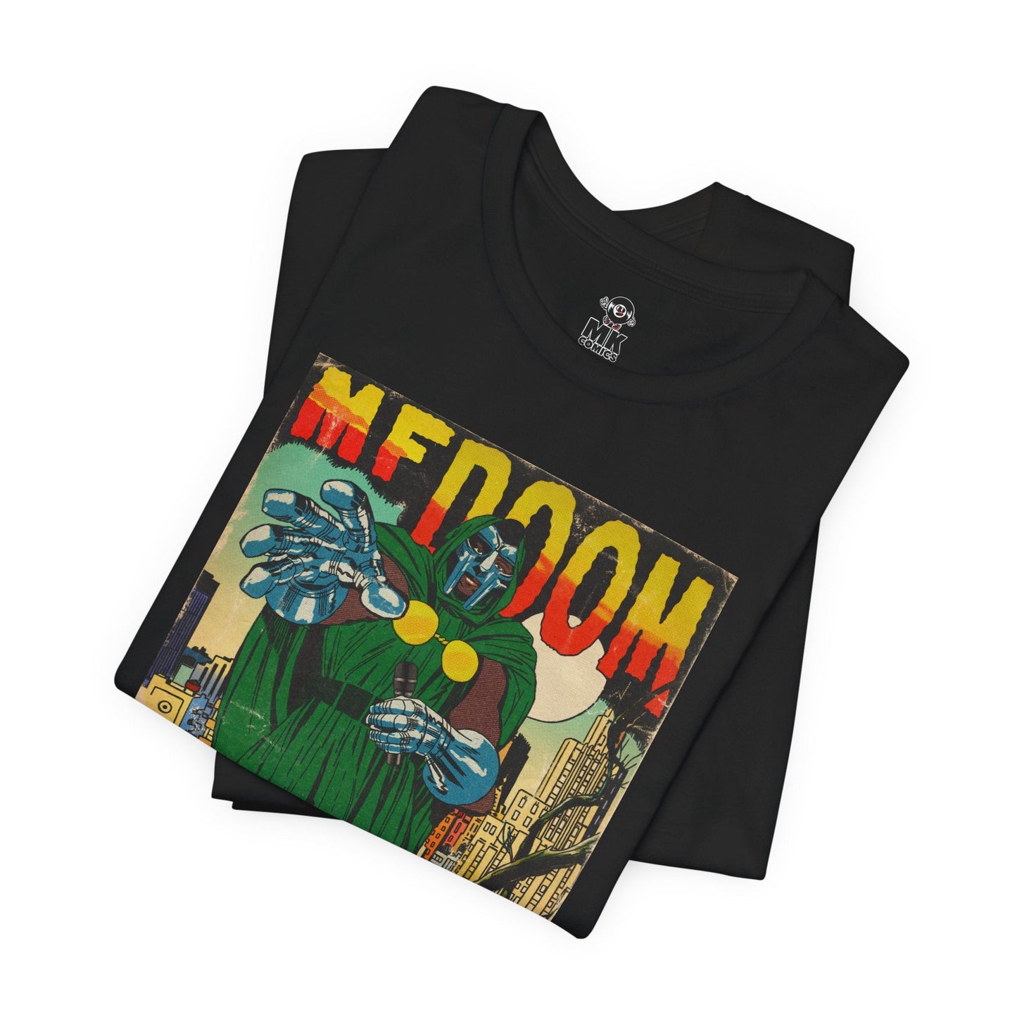 MF DOOM - Comic Book Art - Unisex Jersey T-Shirt