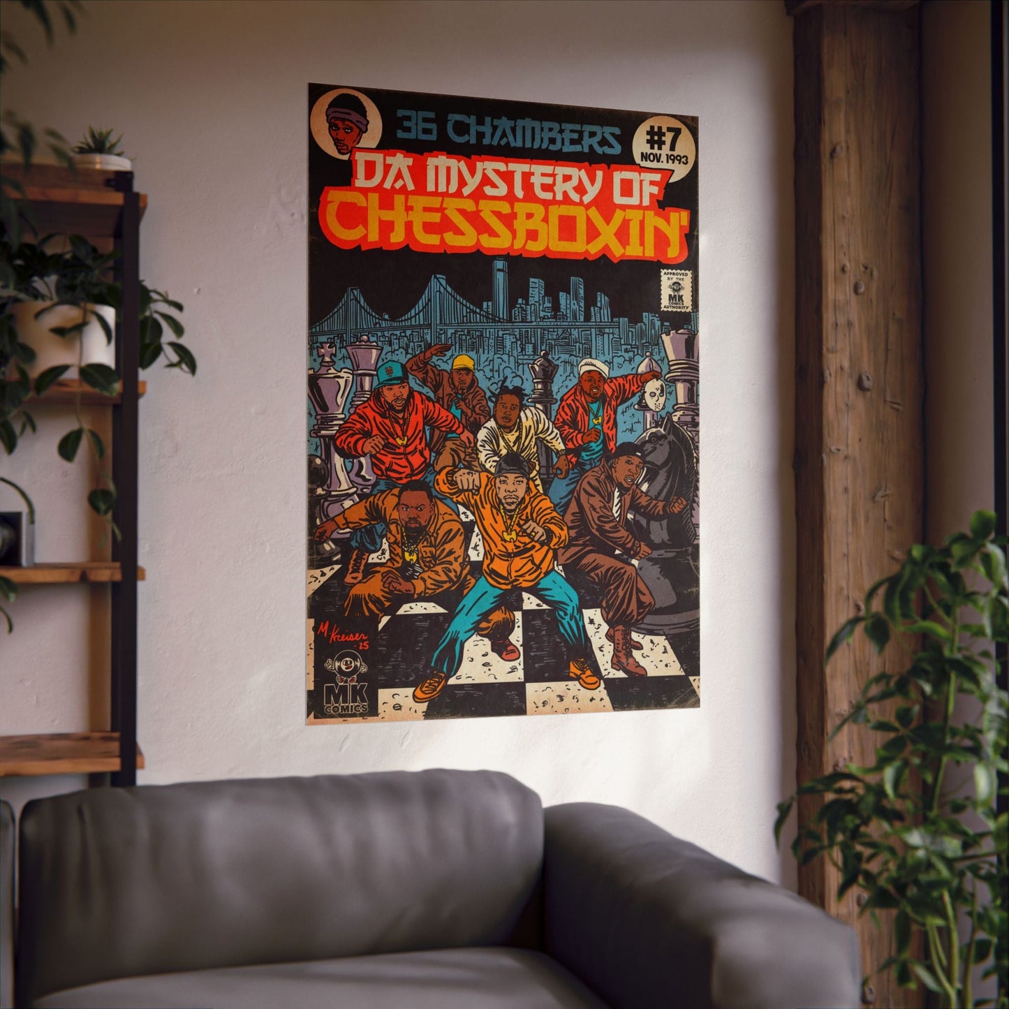 Da Mystery of Chessboxin - Matte Vertical Posters