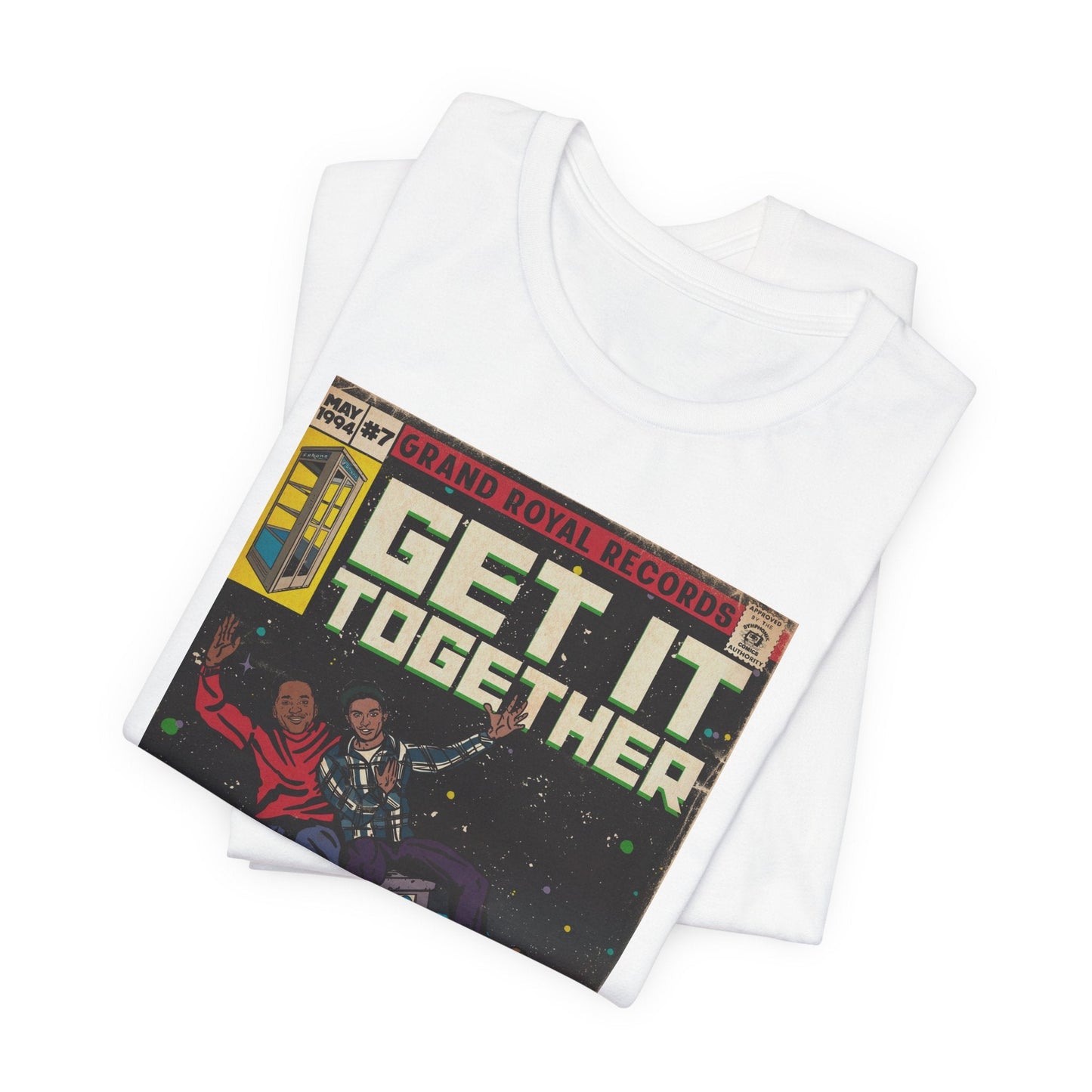 Beastie Boys & Q-Tip - Get it Together - Unisex Jersey Short Sleeve Tee