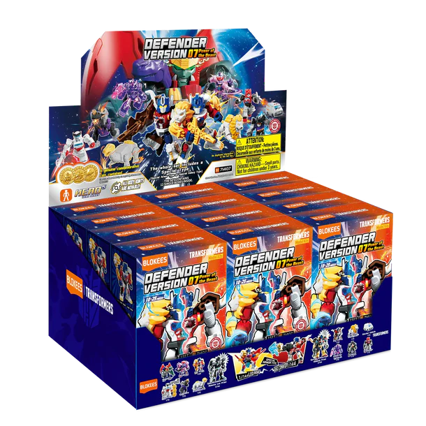 Blokees Transformers Defender Version 07 Power of the Beast *FULL DISPLAY BOX*