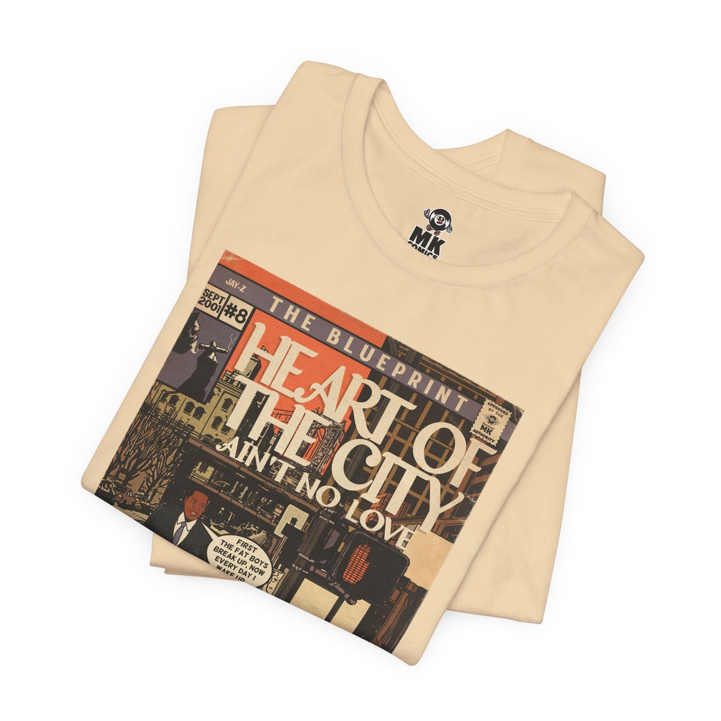 Heart of the City - Unisex Jersey Short Sleeve Tee