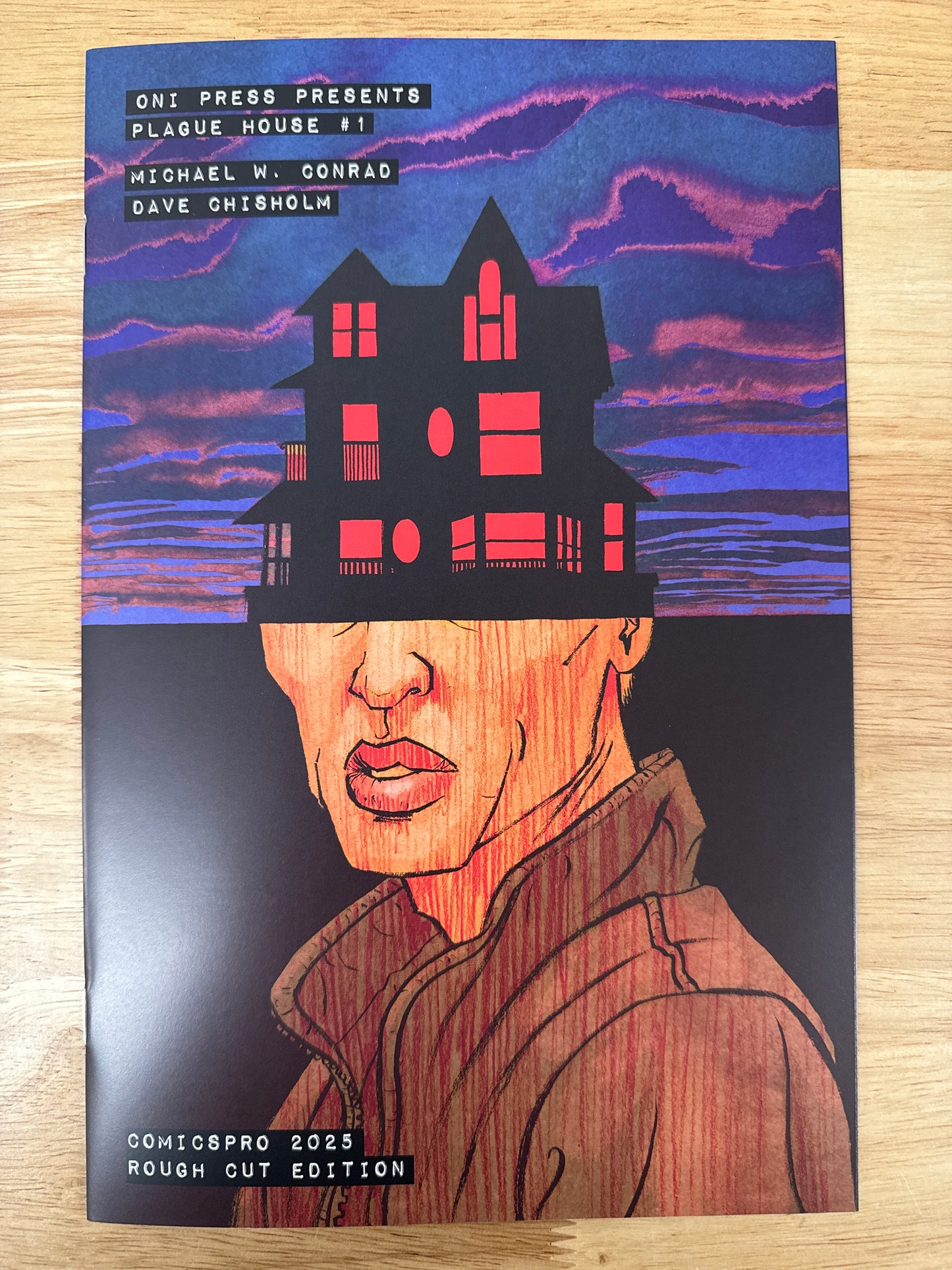 Plague House #1 Rough Cut ComicsPro 2025 Variant