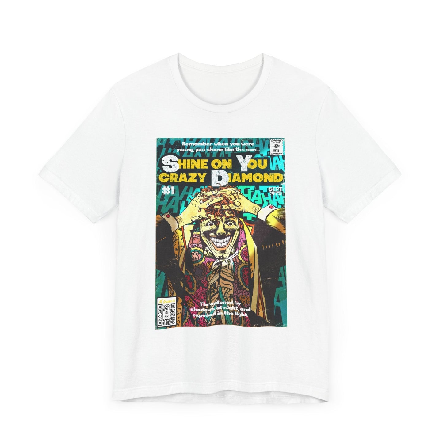 Pink Floyd - Shine on You crazy Diamond -  Unisex Jersey Short Sleeve Tee