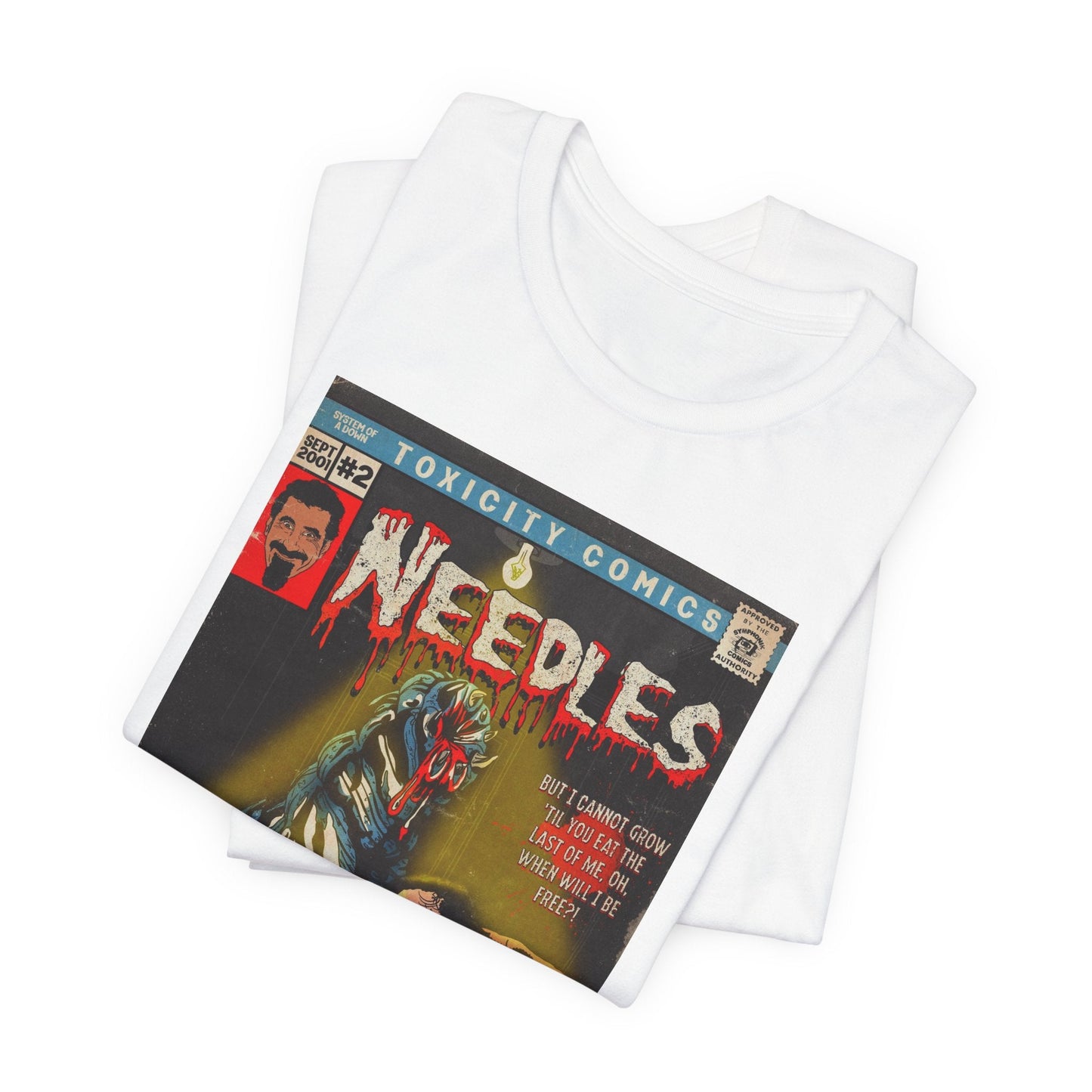 System of a Down - Needles - Unisex Jersey Short Sleeve Tee