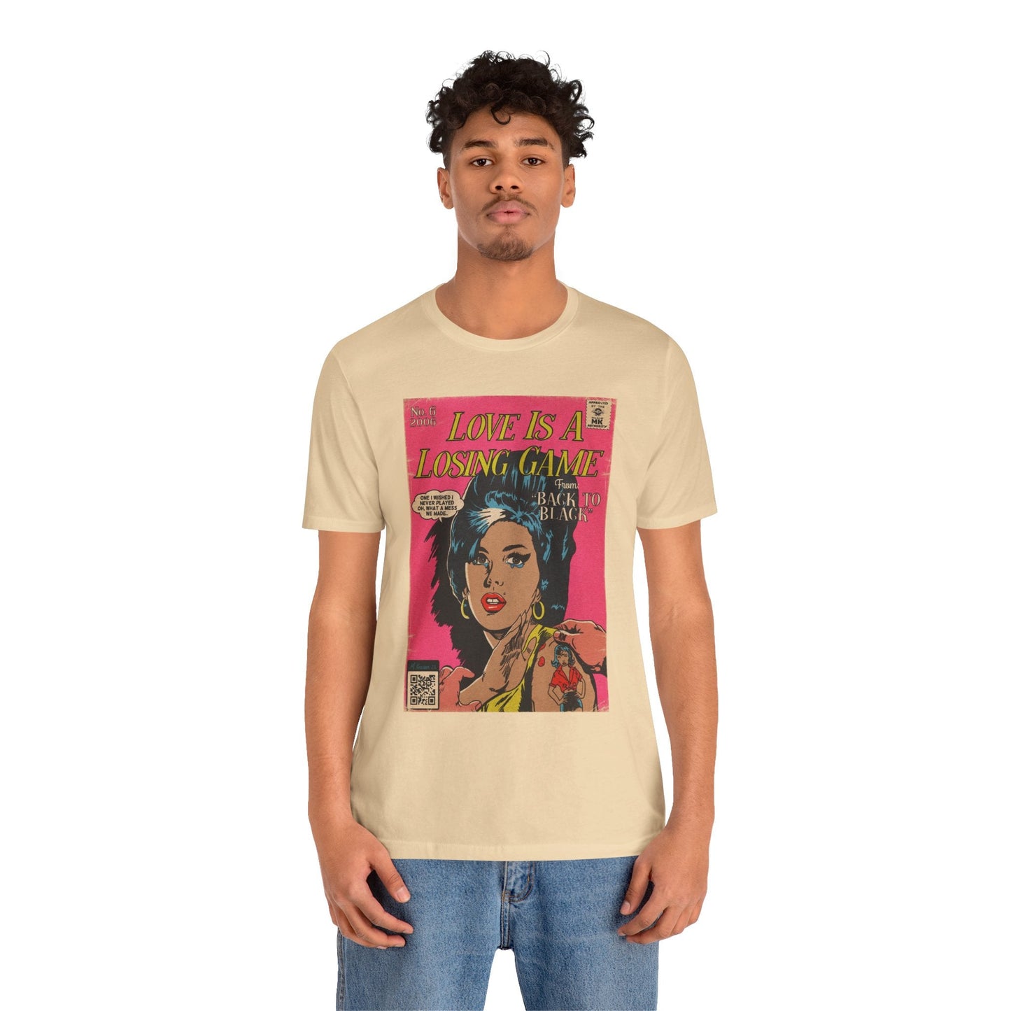 Amy Winehouse - Love Is A Losing Game - Unisex Jersey Short Sleeve Tee