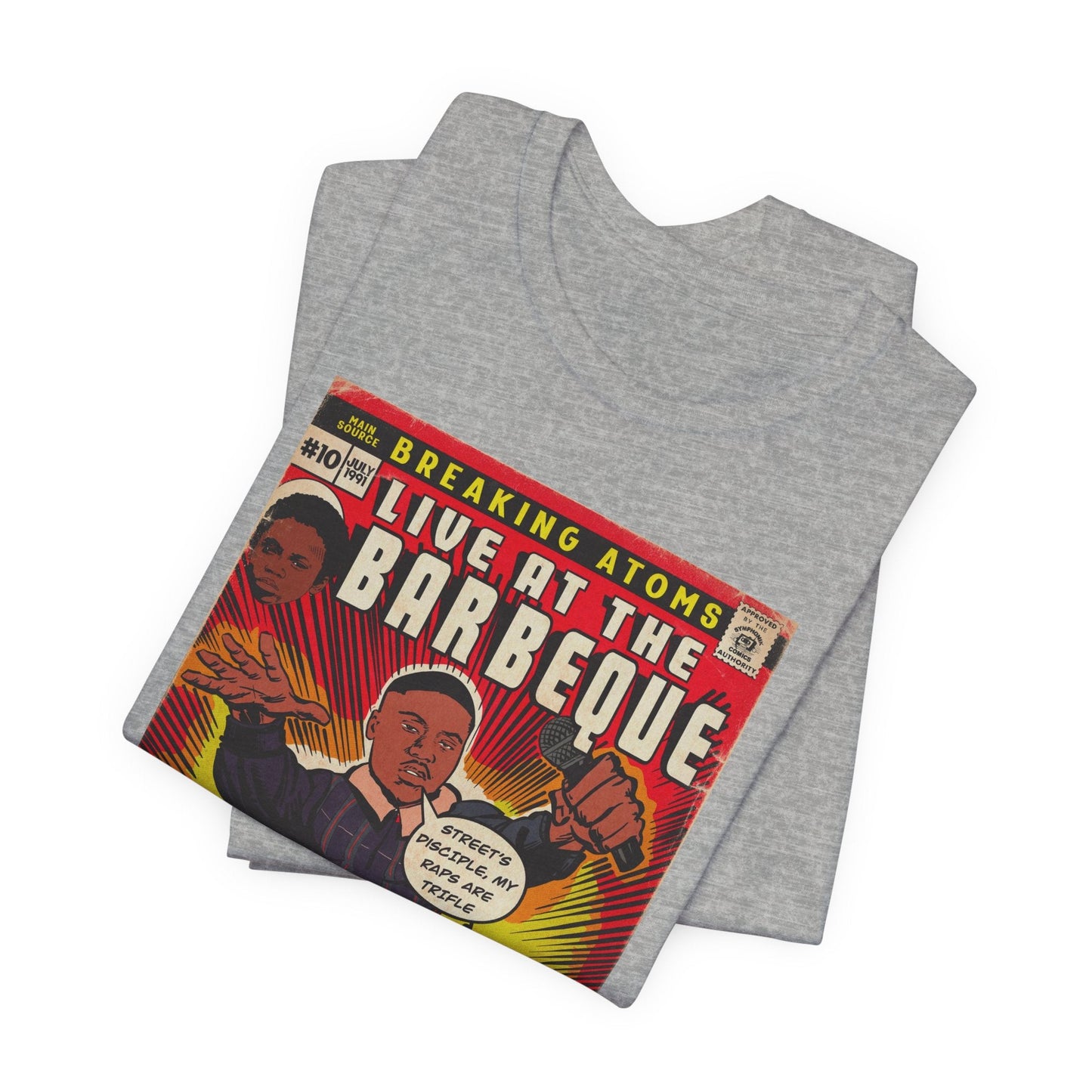 Main Source & Nas - Live at the Barbeque - Unisex Jersey Short Sleeve Tee