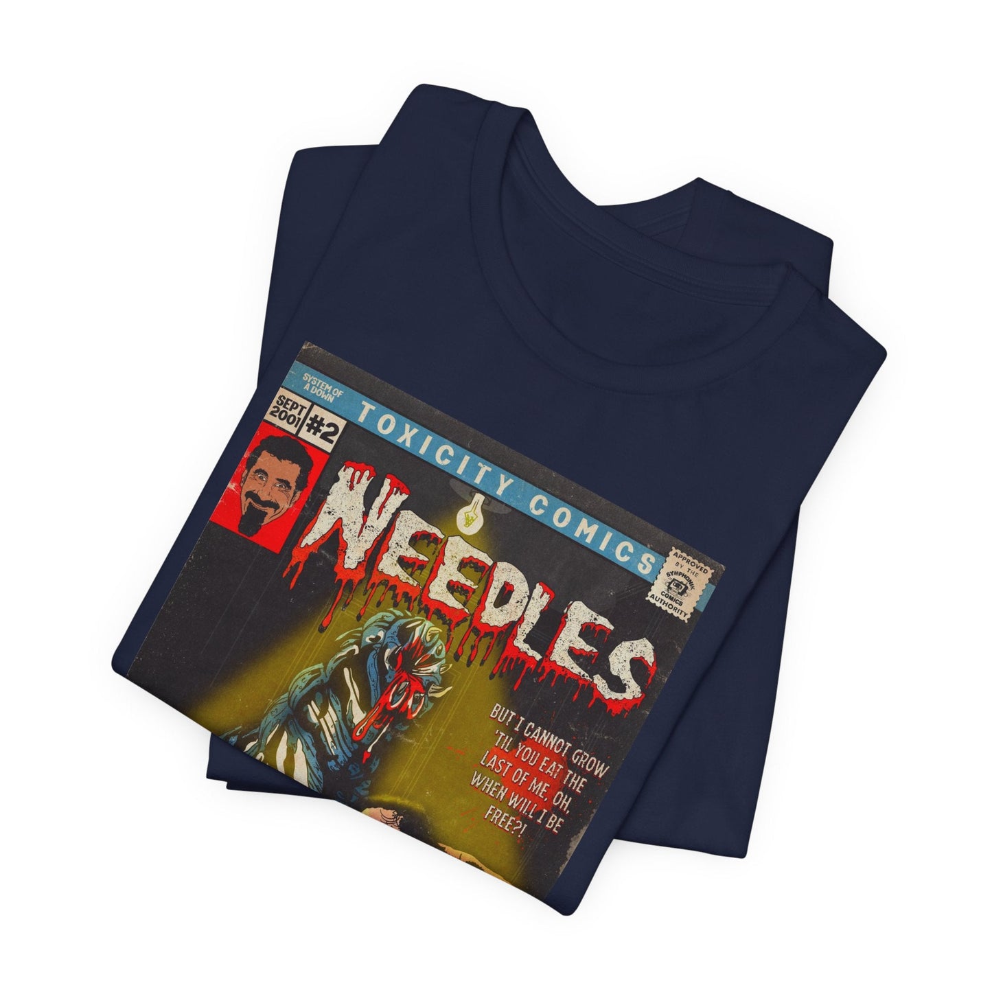 System of a Down - Needles - Unisex Jersey Short Sleeve Tee