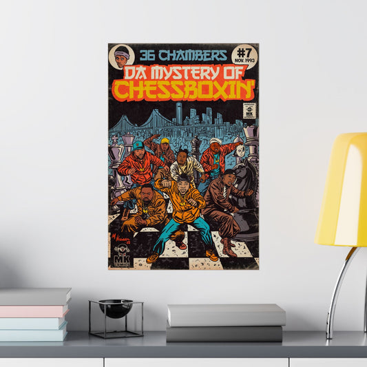 Da Mystery of Chessboxin - Matte Vertical Posters