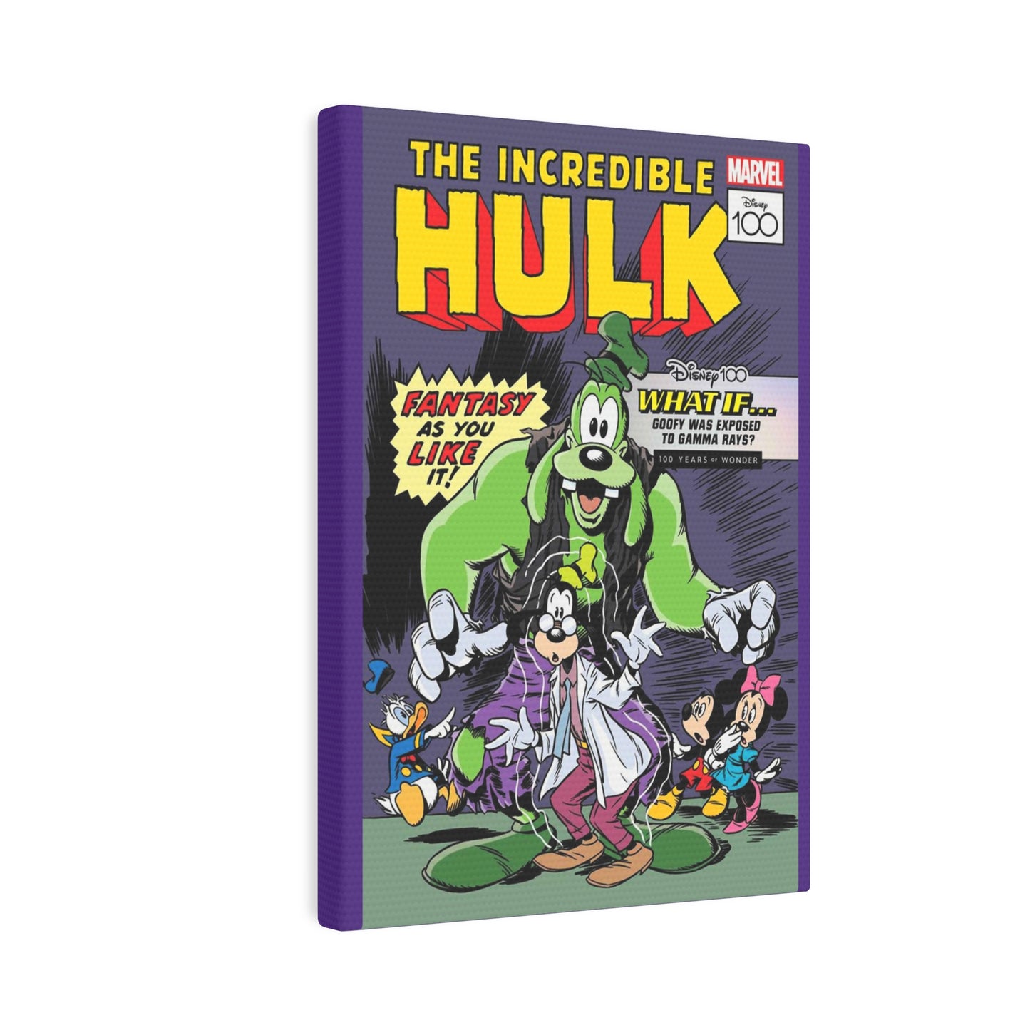 Disney What If Incredible Hulk Canvas