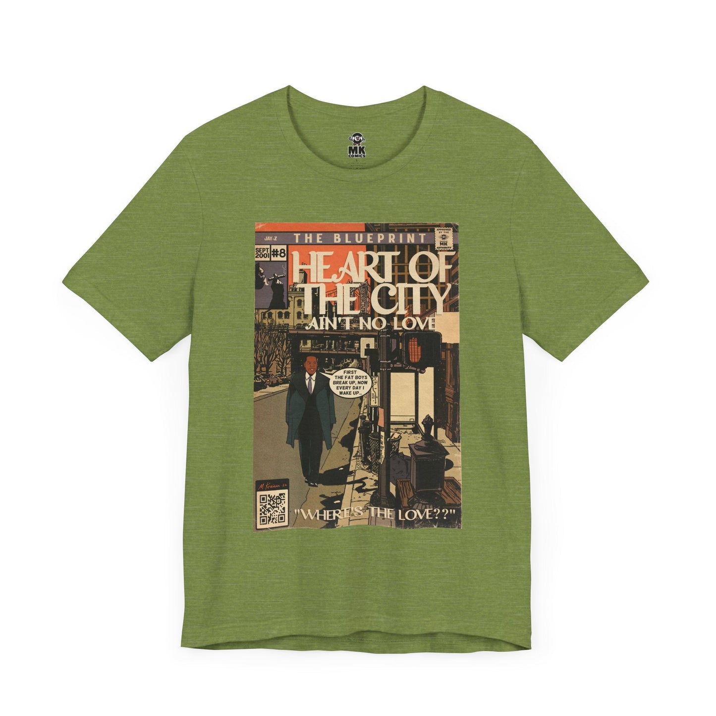 Heart of the City - Unisex Jersey Short Sleeve Tee