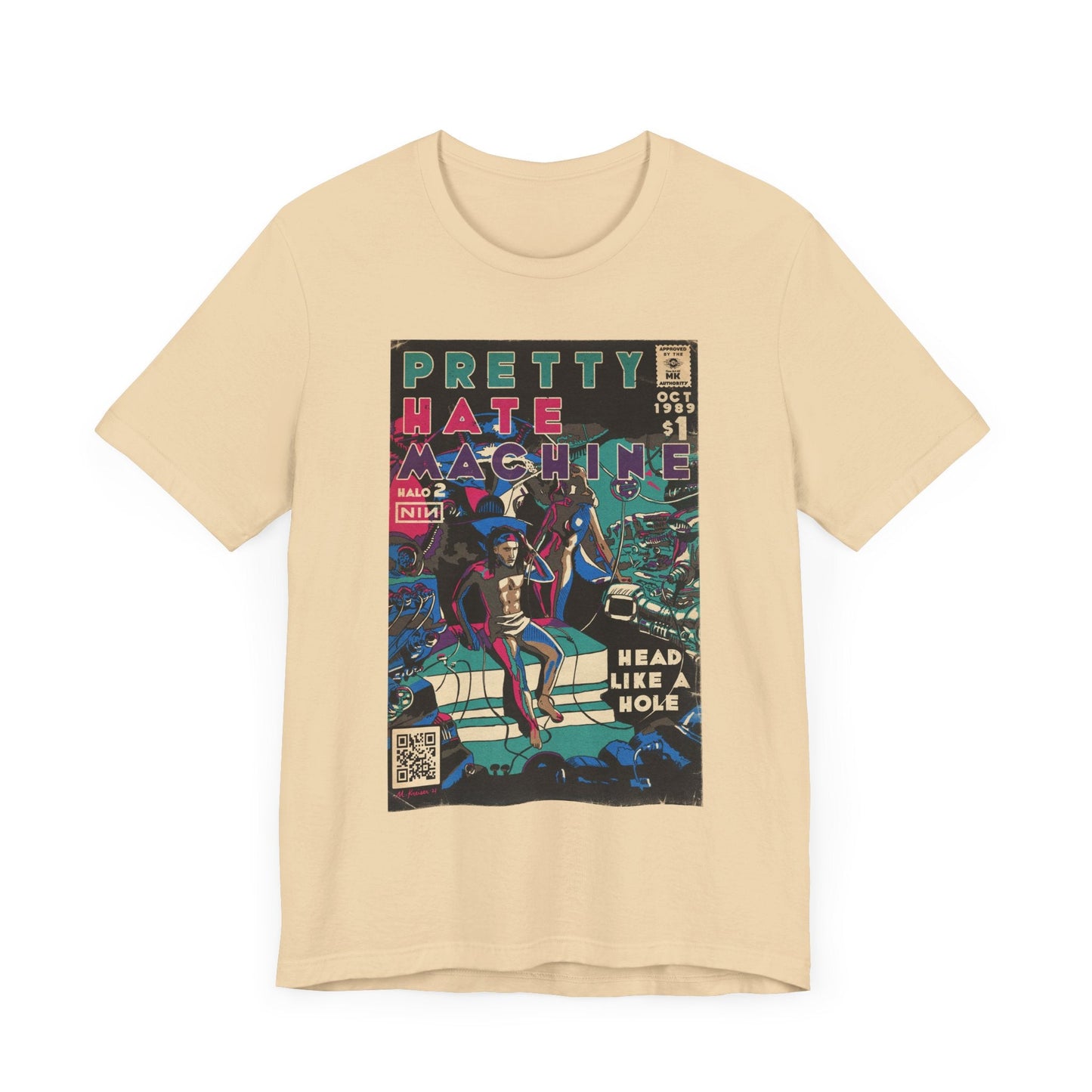 NIN- Pretty Hate Machine - Unisex Jersey Short Sleeve Tee