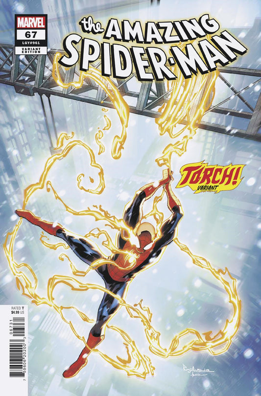 Amazing Spider-Man #67 Roge Antonio Torch Variant