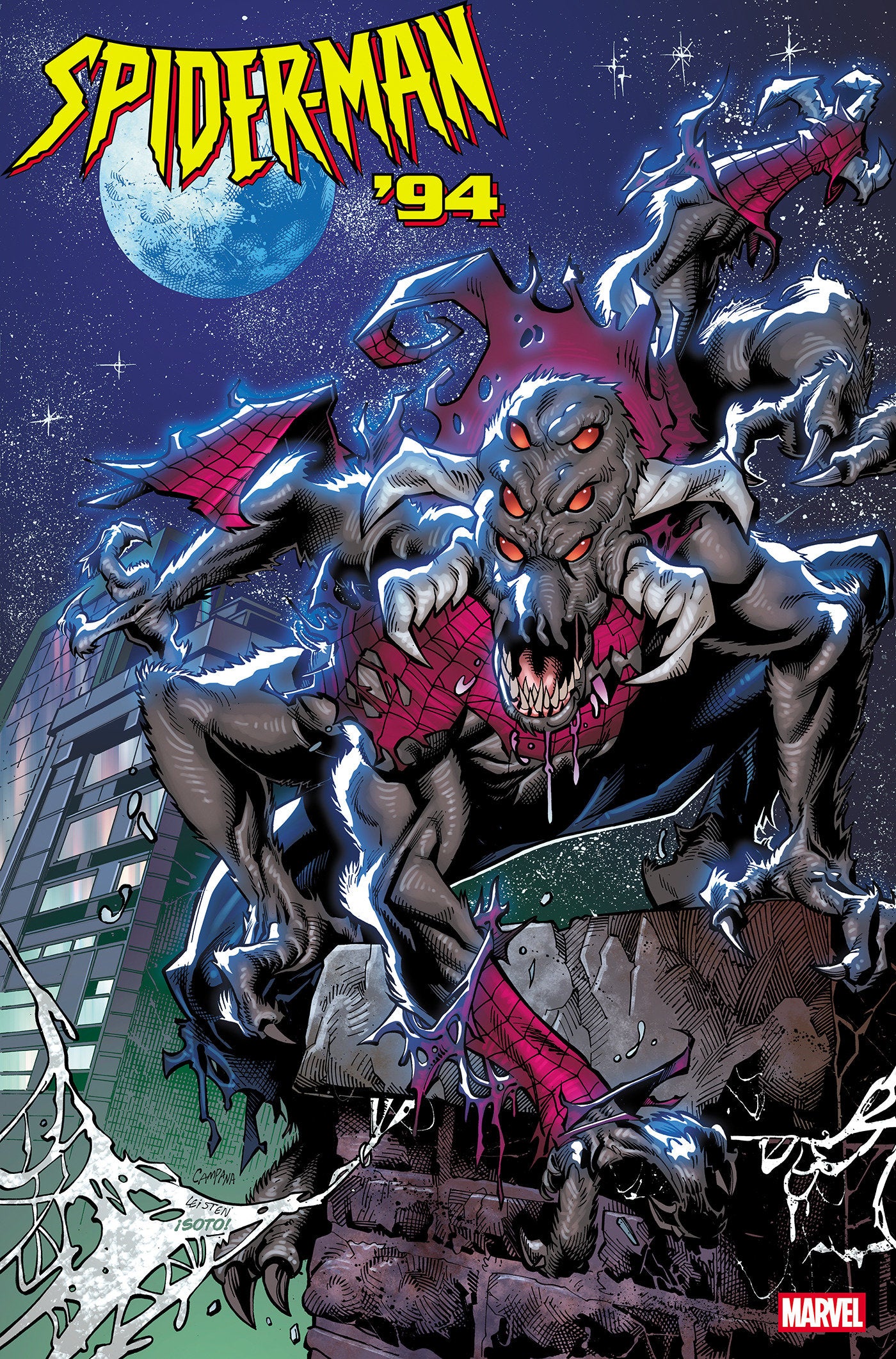 Spider Man '94 #2 1:25 Chris Campana Variant