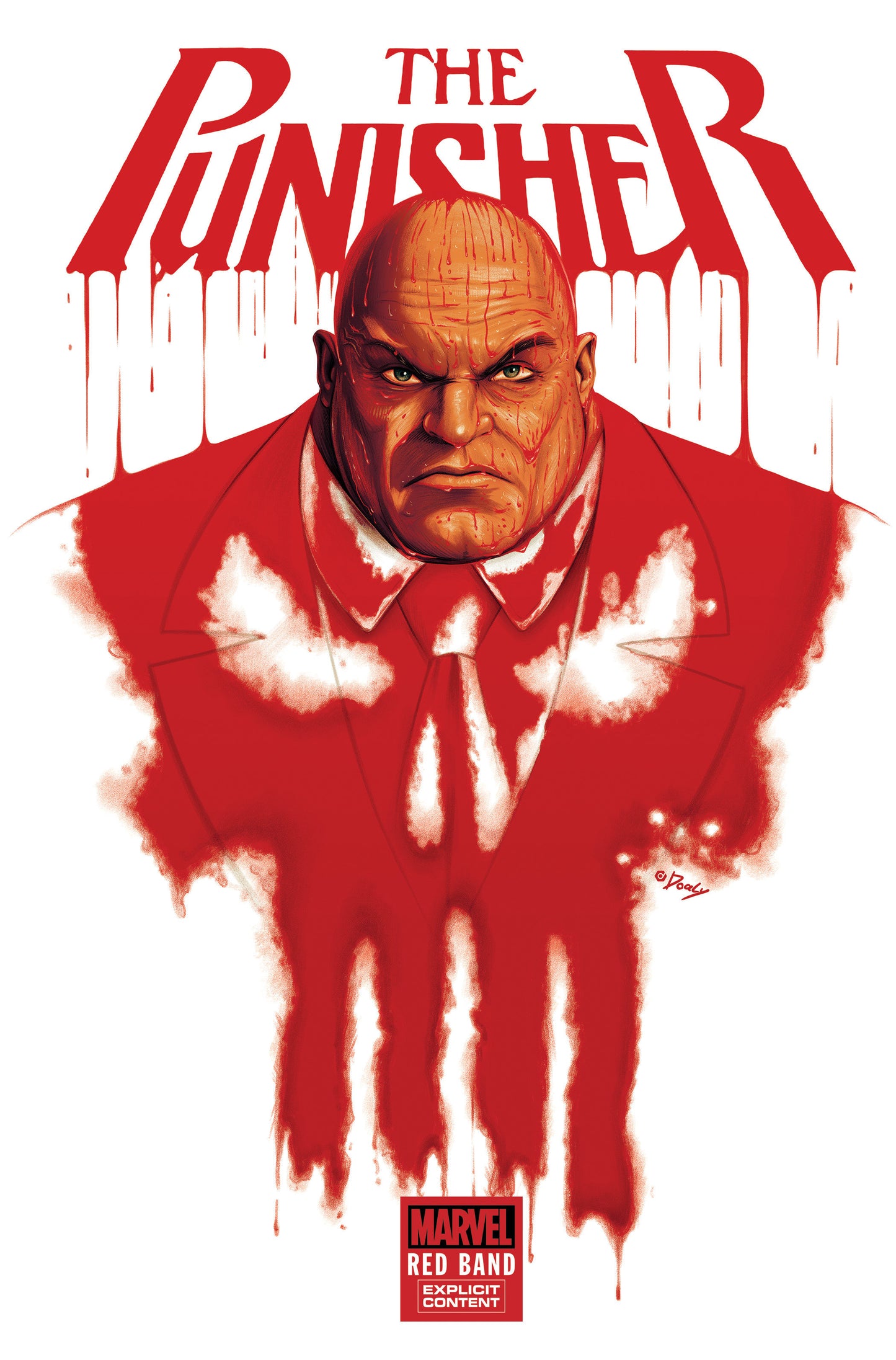 Punisher: Red Band #5 1:25 Doaly Variant [Polybagged]