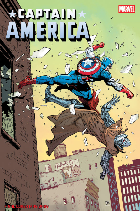 Captain America #10 1:25 Justin Mason Variant