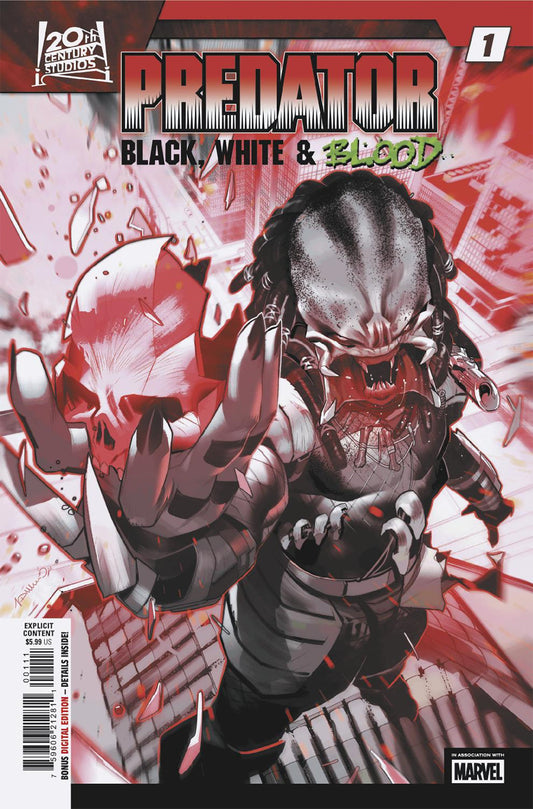 Predator: Black, White & Blood #1