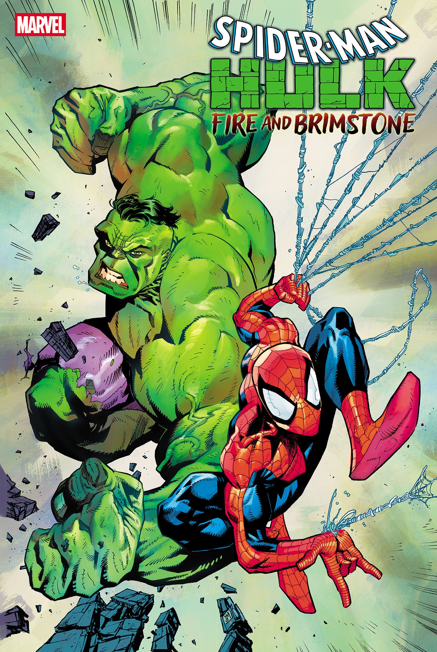 Spider-Man/Hulk: Fire And Brimstone #1 1:25 Justin Mason Variant