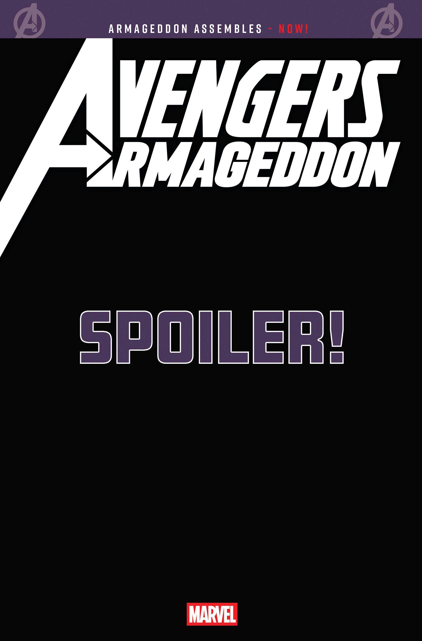 Avengers: Armageddon #1 Marco Checchetto Spoiler Variant *LIMIT 1 PER CUSTOMER