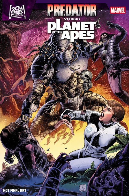 Predator vs. The Planet Of The Apes #1 1:25 Carlos Magno Variant