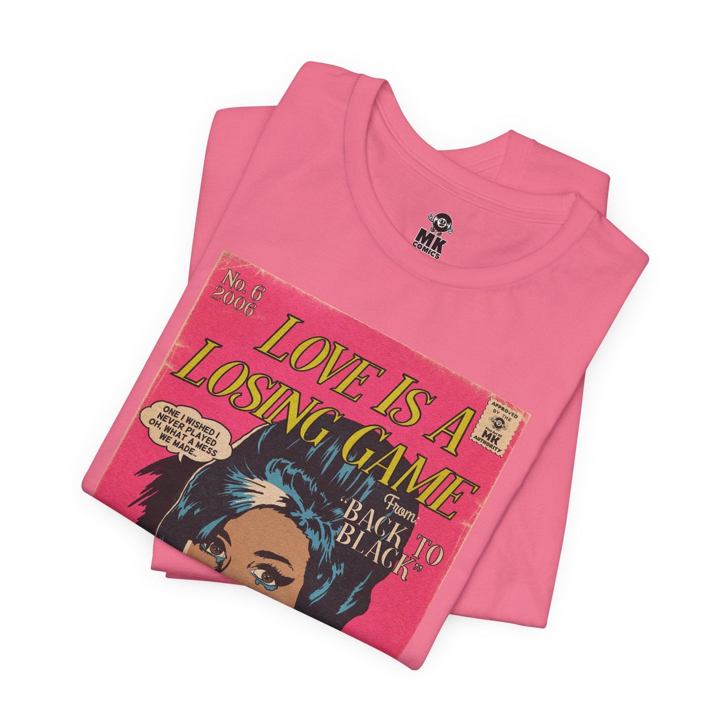 Amy Winehouse - Love Is A Losing Game - Unisex Jersey Short Sleeve Tee