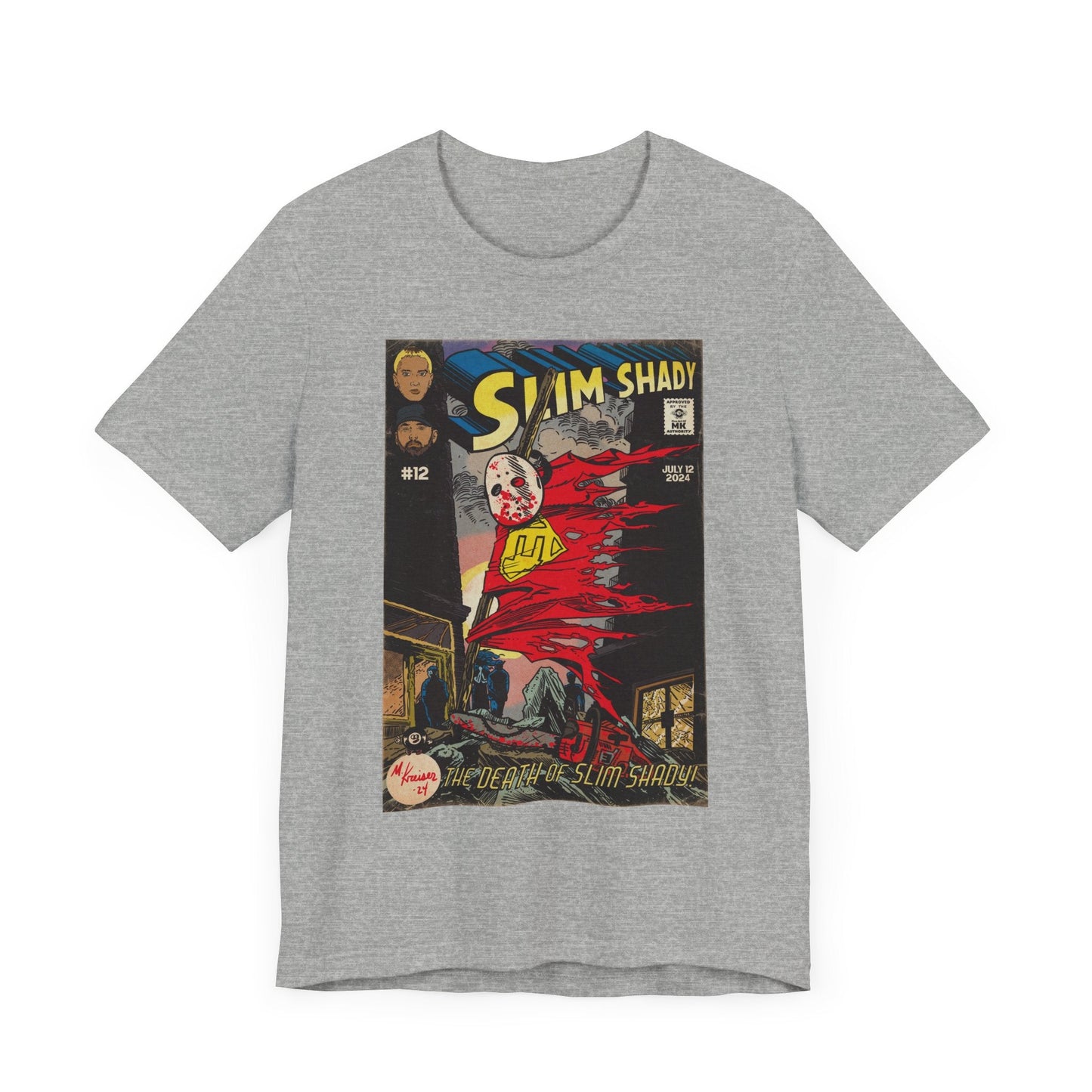 Eminem - Death of Slim Shady - Unisex Jersey Short Sleeve Tee