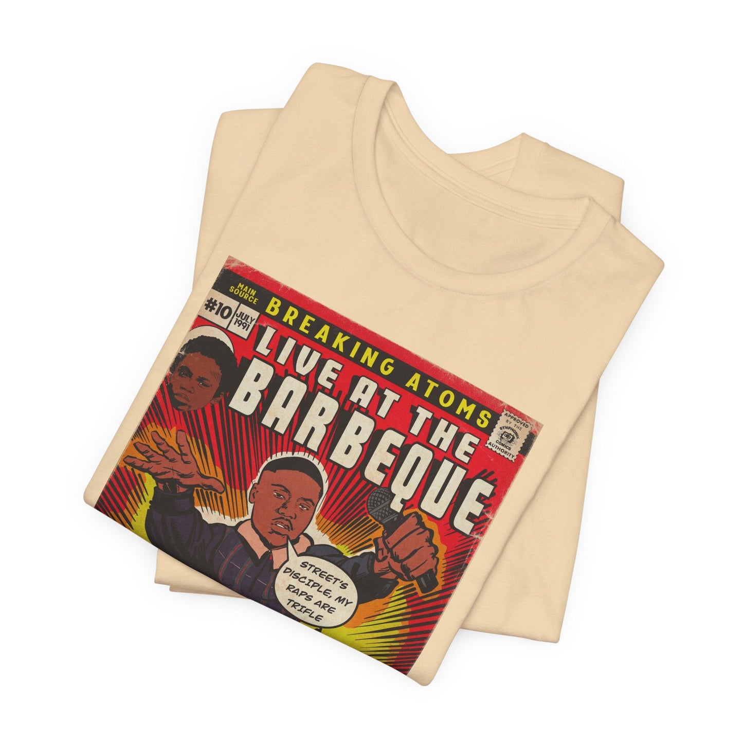 Main Source & Nas - Live at the Barbeque - Unisex Jersey Short Sleeve Tee
