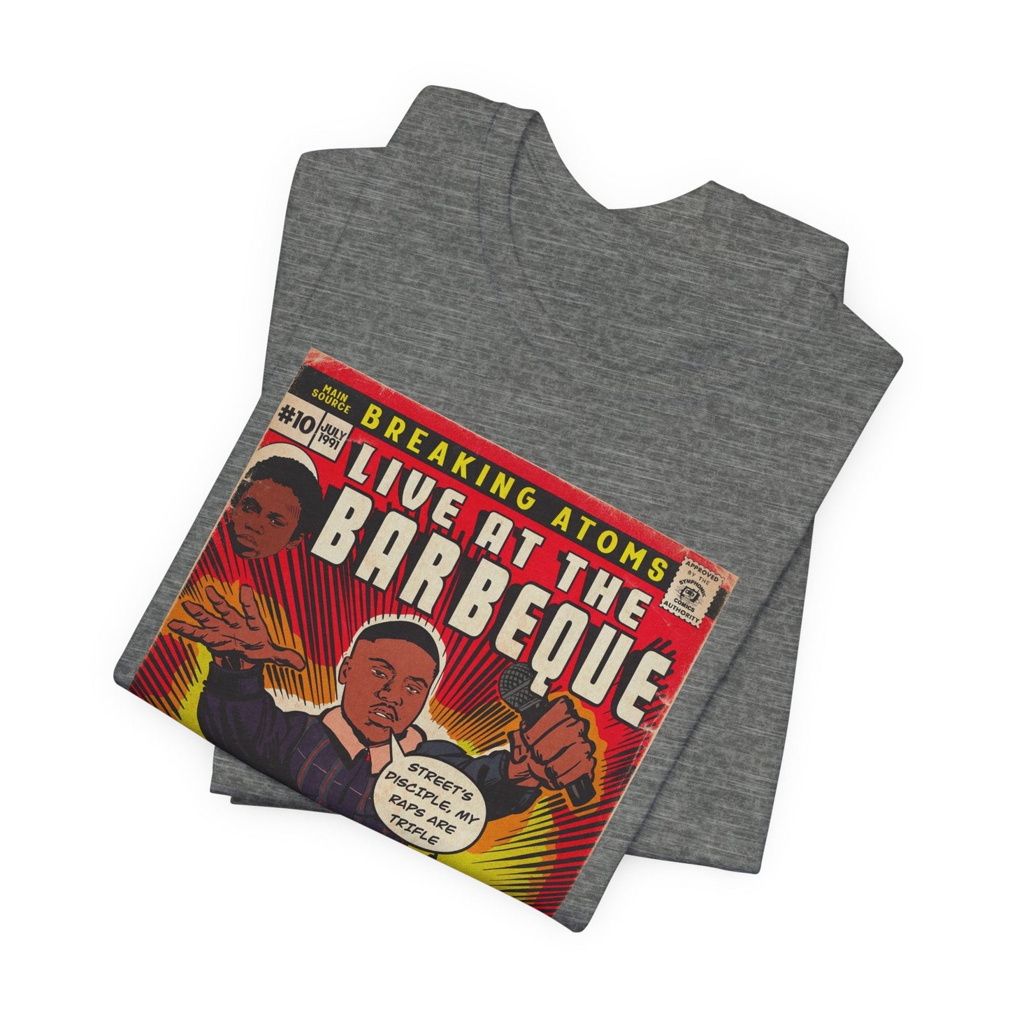 Main Source & Nas - Live at the Barbeque - Unisex Jersey Short Sleeve Tee