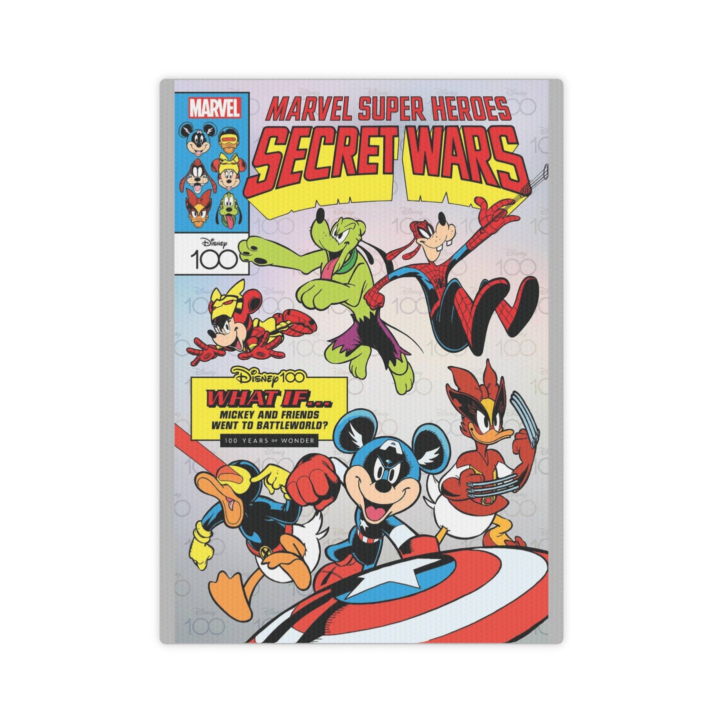 Disney What If Secret Wars Canvas