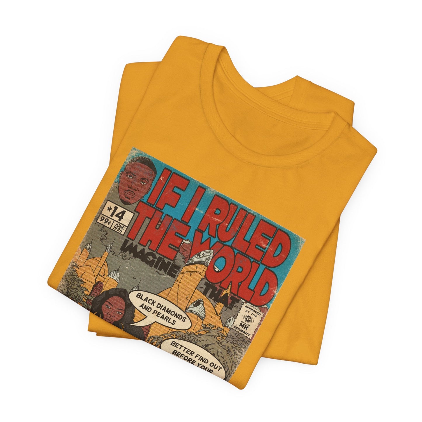 Nas & Lauryn - If I Ruled The World - Unisex Jersey T-Shirt