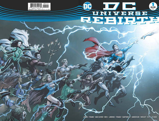 DC Universe Rebirth #1 2nd Print