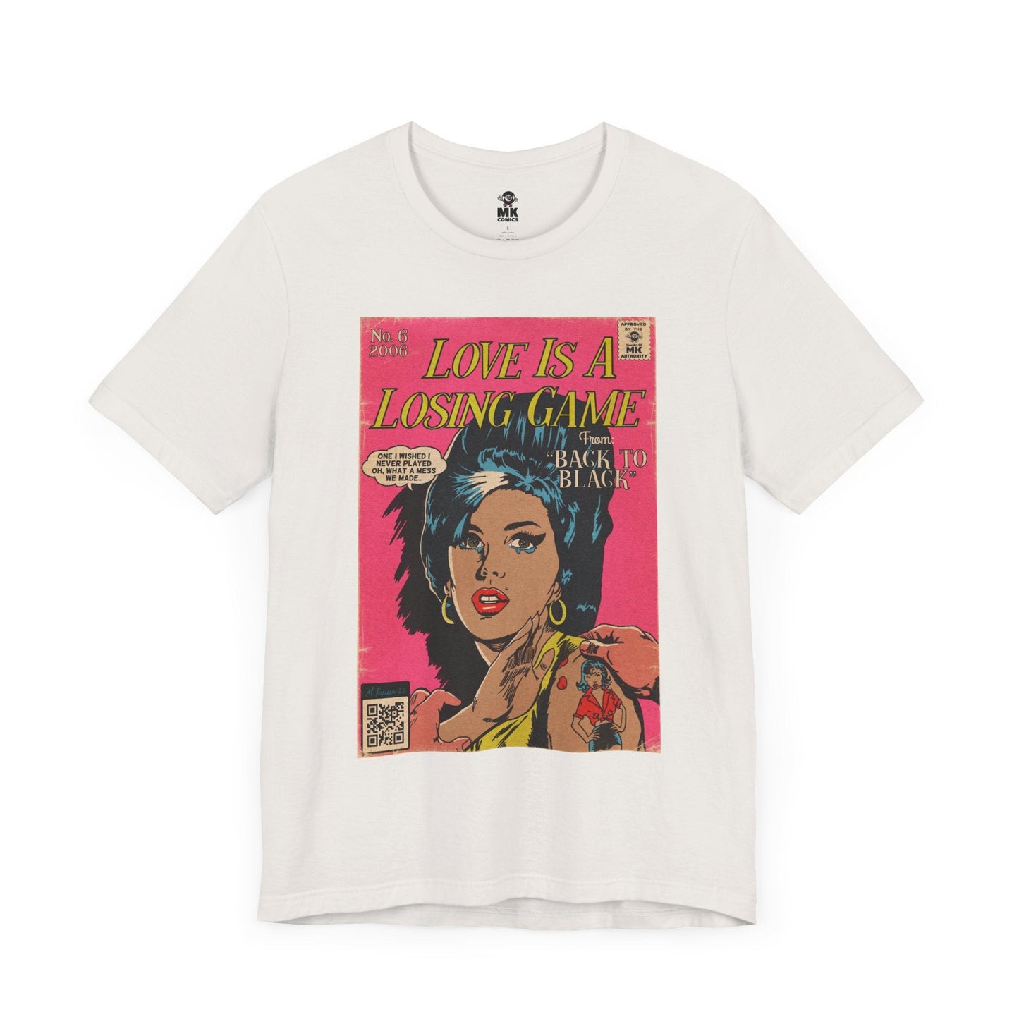 Amy Winehouse - Love Is A Losing Game - Unisex Jersey Short Sleeve Tee