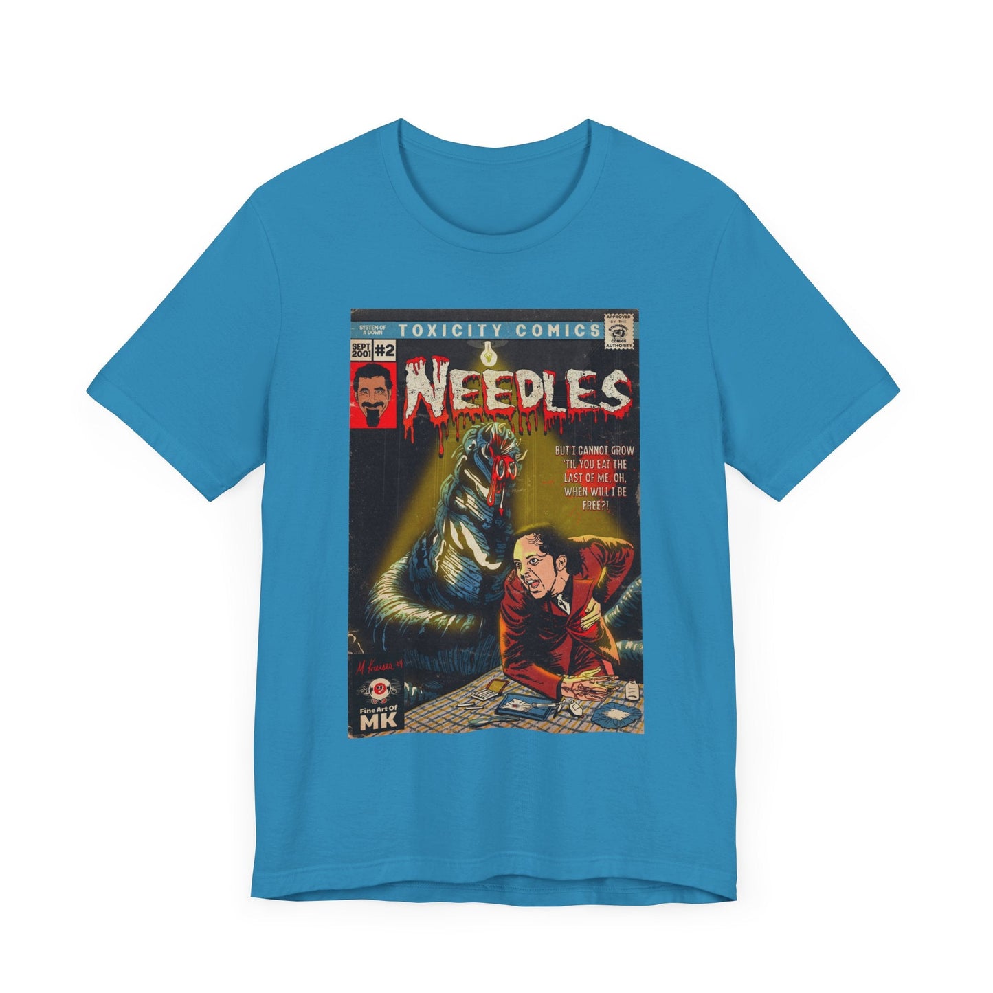 System of a Down - Needles - Unisex Jersey Short Sleeve Tee