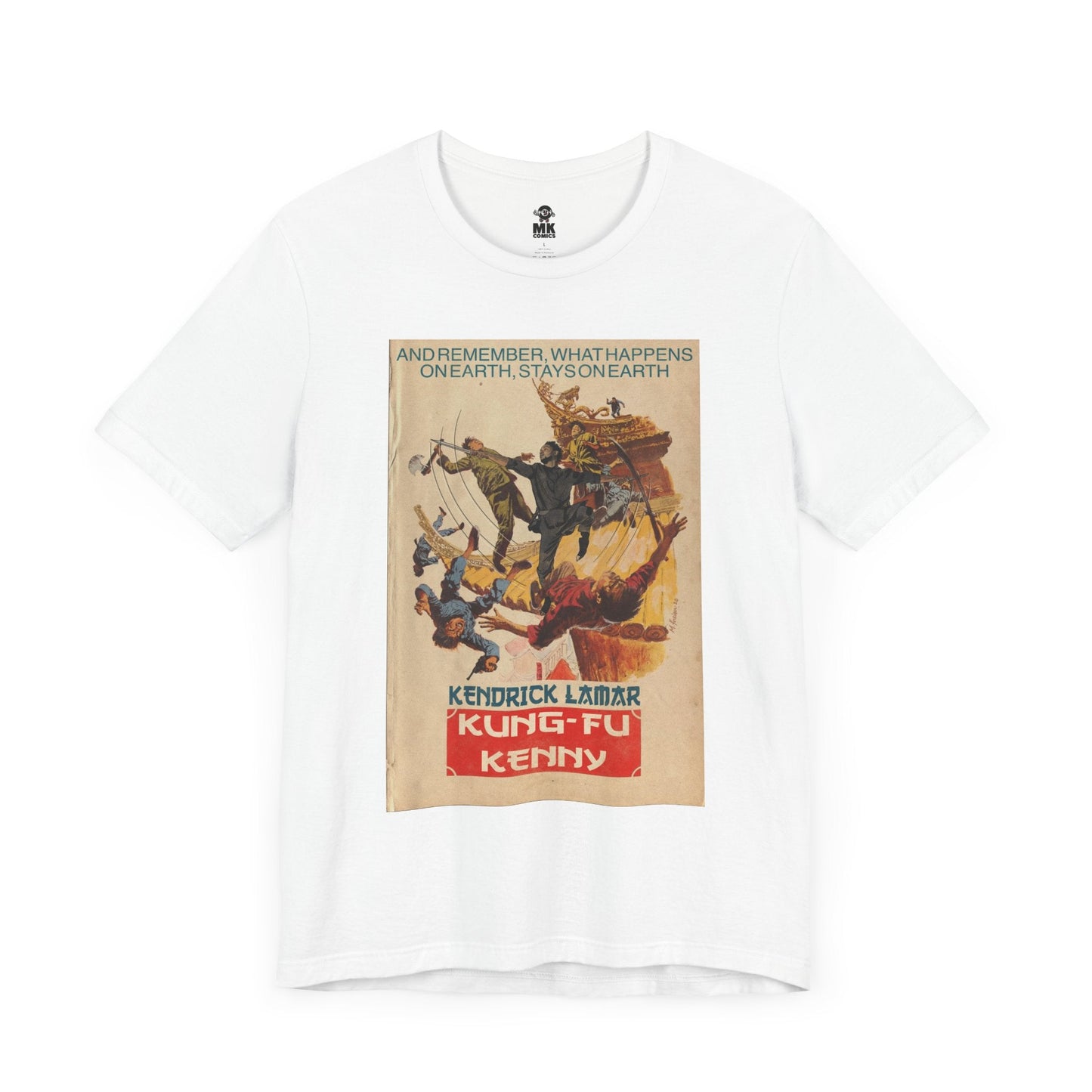 Kendrick Lamar- Kung Fu Kenny - Unisex Jersey T-Shirt