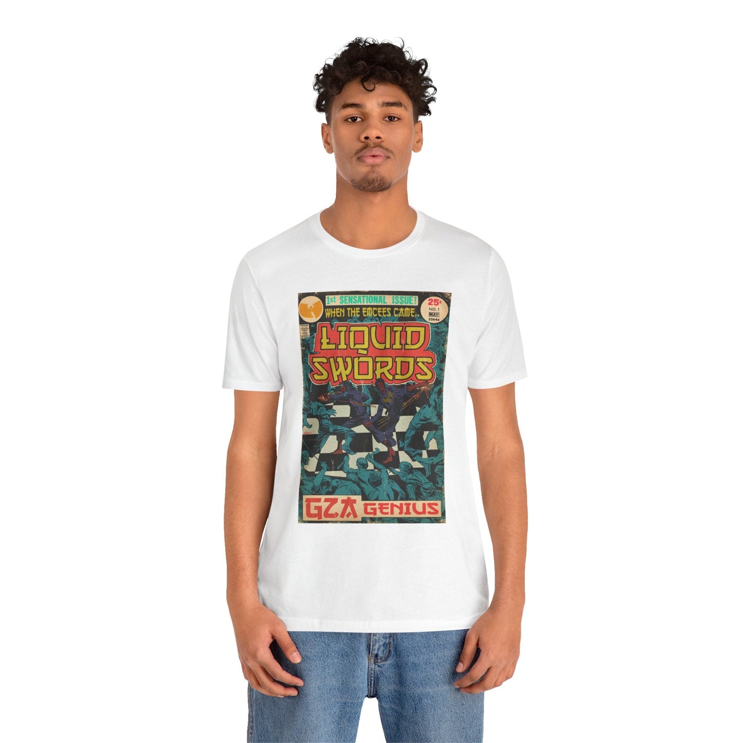 GZA/Genius - Liquid Swords - Unisex Jersey T-Shirt