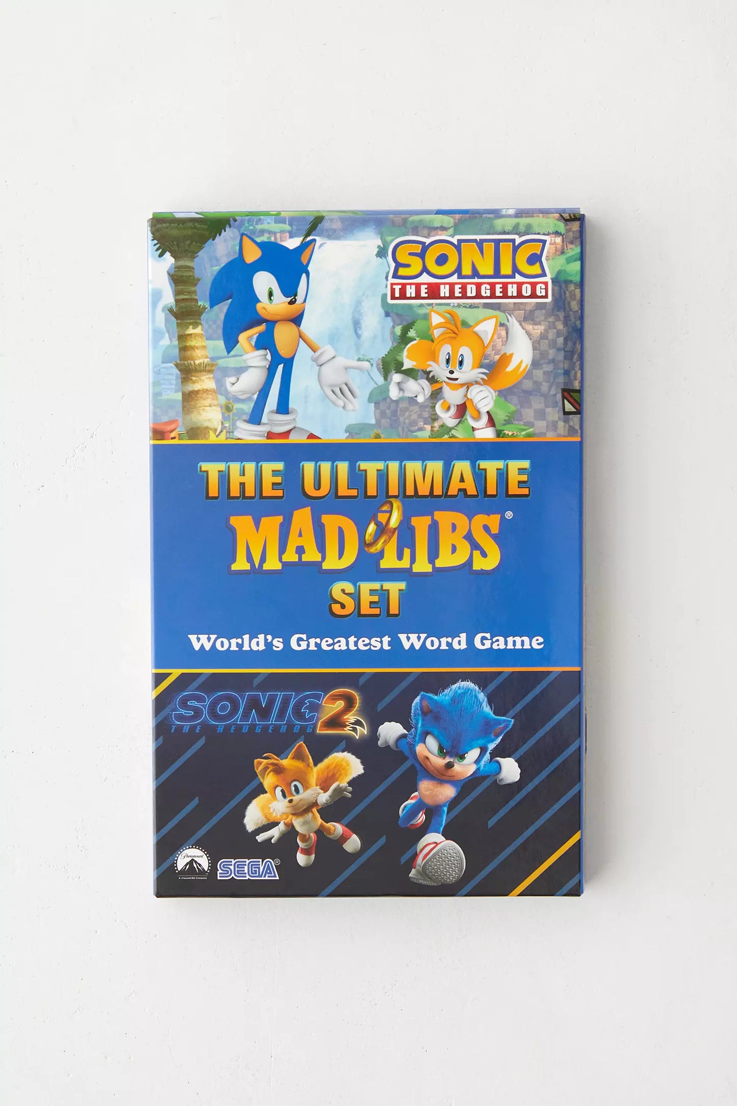 Ultimate Sonic the Hedgehog Mad Libs Set