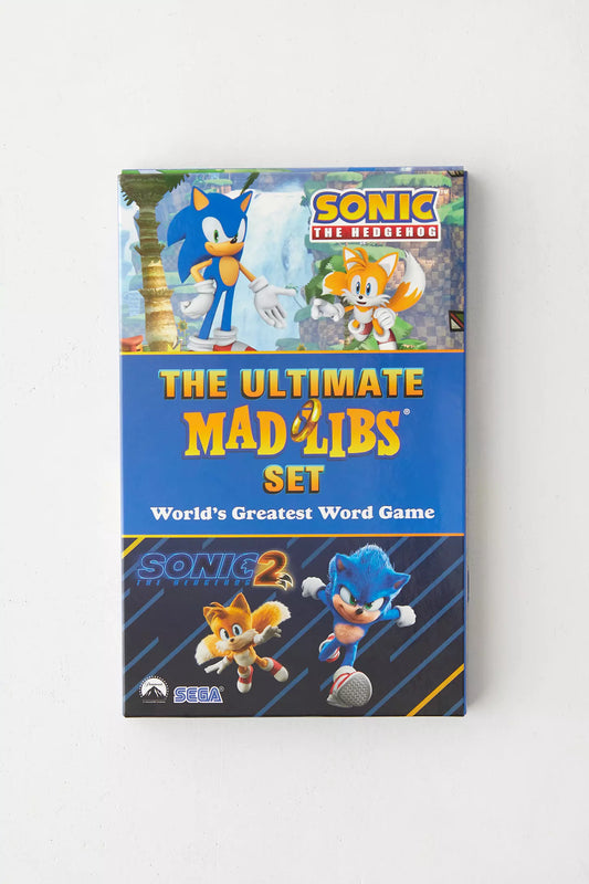Ultimate Sonic the Hedgehog Mad Libs Set