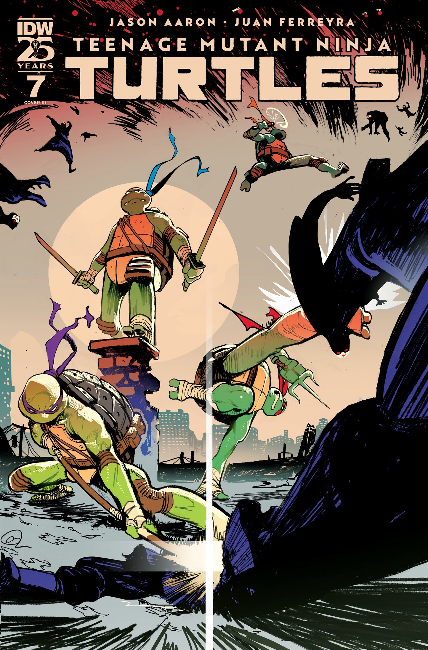 Teenage Mutant Ninja Turtles 2024 #7 1:25 Rivas Variant